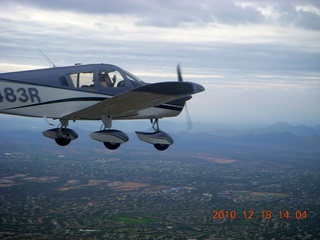 aerial - N8483R in flight