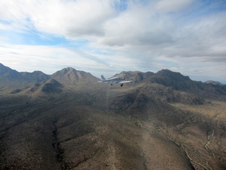 250 7ej. Sean picture - aerial - N8377W in flight