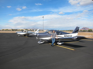 Sean picture - aerial - N8377W in flight