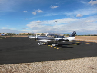 Sean picture - aerial - N8377W in flight