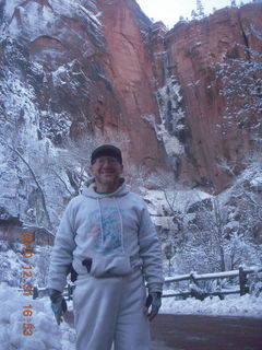 Zion National Park trip - Hidden Canyon hike - icicles