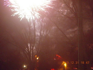 Zion National Park trip - New Year's Eve fireworks