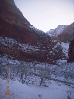 Zion National Park trip - Riverwalk pre-dawn hike