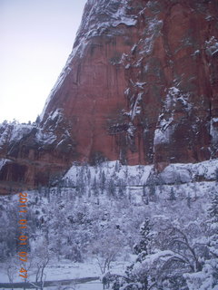 Zion National Park trip - Riverwalk pre-dawn hike - Adam