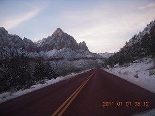 Zion National Park trip - driving