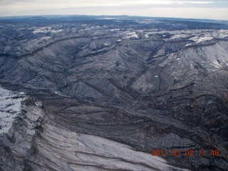 32 7f2. Zion National Park trip aerial - Grand Canyon - west