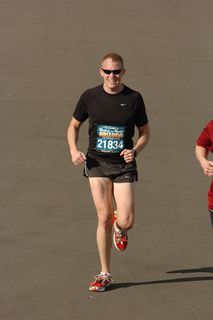 P.F.Chang half marathon - Jon running