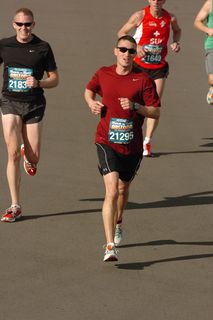 P.F.Chang half marathon - Jon running