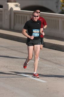 P.F.Chang half marathon - Jon running