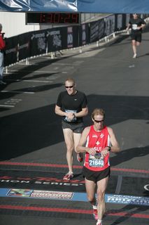 P.F.Chang half marathon - Jon running