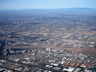 aerial - Phoenix Sky Harbor (PHX) airport