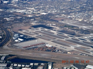 aerial - Phoenix Sky Harbor (PHX) airport