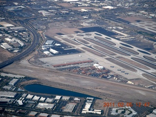 aerial - Phoenix Sky Harbor (PHX) airport