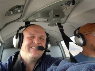 Antoine's pictures - Antoine flying in N8377W