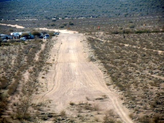 211 7g6. Antoine's pictures - aerial - Alamo Lake airstrip