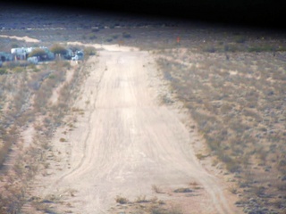 Antoine's pictures - aerial - Alamo Lake airstrip