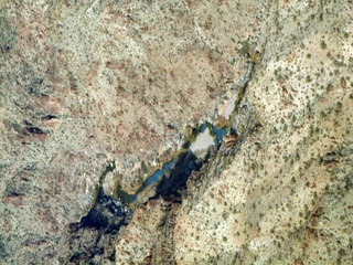 Antoine's pictures - aerial - Alamo Lake airstrip