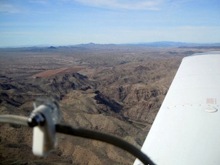 Antoine's pictures - aerial near Alamo Lake