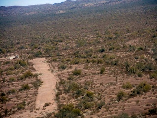 aerial - windmilles near Banning (BNG)