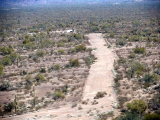 Antoine's pictures - aerial Windmill airstrip