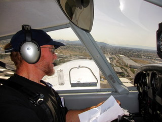 313 7g8. Sky Harbor fly-in Adam flying N8377W