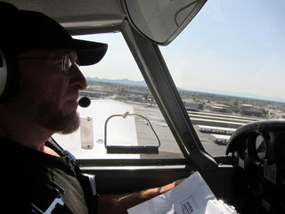 314 7g8. Sky Harbor fly-in Adam flying N8377W