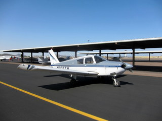 317 7g8. Sky Harbor fly-in - N8377W at Deer Valley Airport (DVT)