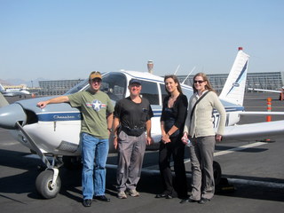 115 7g8. Sky Harbor fly-in - Sean, Adam, Sarah, Julianne, and N8377W