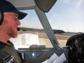 Sky Harbor fly-in - Adam in N8377W at PHX/Cutter