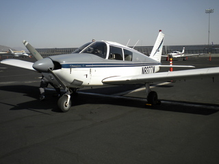 329 7g8. Sky Harbor fly-in - N8377W at PHX/Cutter ramp