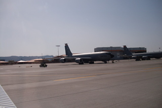 355 7g8. Sky Harbor fly-in - taxiing at PHX in N8377W