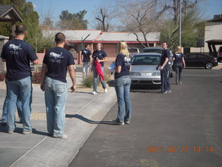US Airways 'Do Crew' Habitat for Humanity volunteer work
