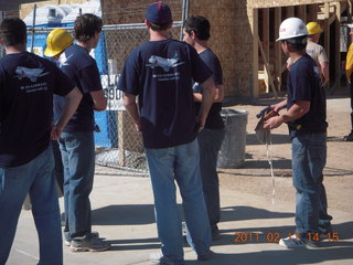 US Airways 'Do Crew' Habitat for Humanity volunteer work