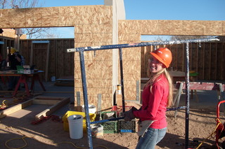 US Airways 'Do Crew' Habitat for Humanity volunteer work