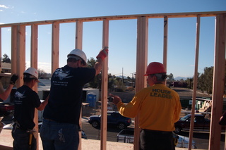 US Airways 'Do Crew' Habitat for Humanity volunteer work