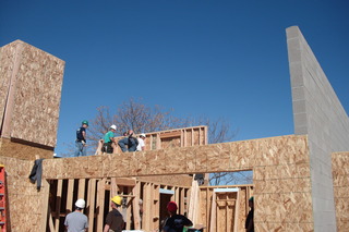 US Airways 'Do Crew' Habitat for Humanity volunteer work