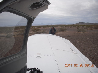 379 7gs. V.N.G.R.N. flight - Sean seen from inside N8377W