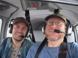 129 7gs. V.N.G.R.N. flight - Sean and Adam flying in N8377W