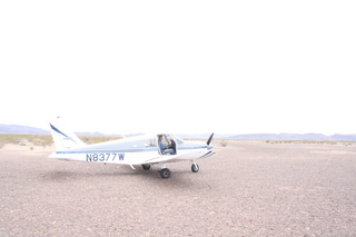 Sky Harbor fly-in - Sean, Adam, Sarah, Julianne, and N8377W