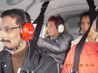 417 7gs. Deep, Shingo, and Dijiang flying in N8377W