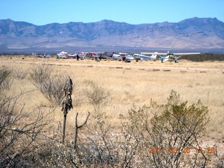 Deep taking a picture of Adam leaving N8377W