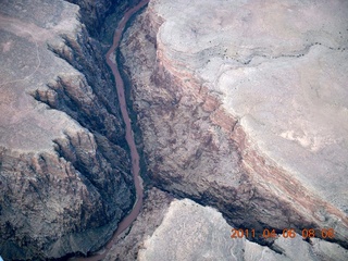 Moab trip - aerial - Canyonlands - Confluence of Green and Colorado Rivers