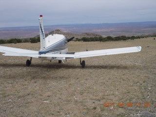 464 7j6. Eagle City airstrip and N8377W