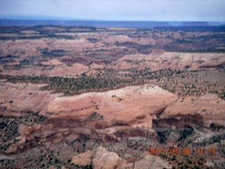 Eagle City airstrip seen through N8377W windshield