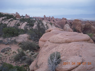 38 7j9. Arches Devil's Garden hike