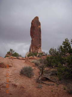 61 7j9. Arches Devil's Garden hike - Dark Angel