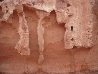 Arches Devil's Garden hike - cool rock shapes