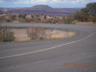 drive back from Dead Horse Point to Moab