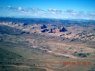 33 7ja. aerial - CNY to Cedar Mountain - San Rafael Reef