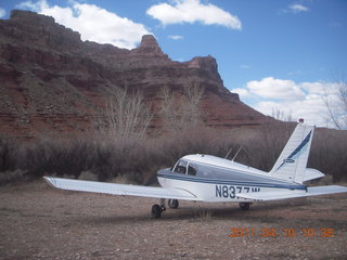 483 7ja. Mexican Mountain airstrip run - N8377W